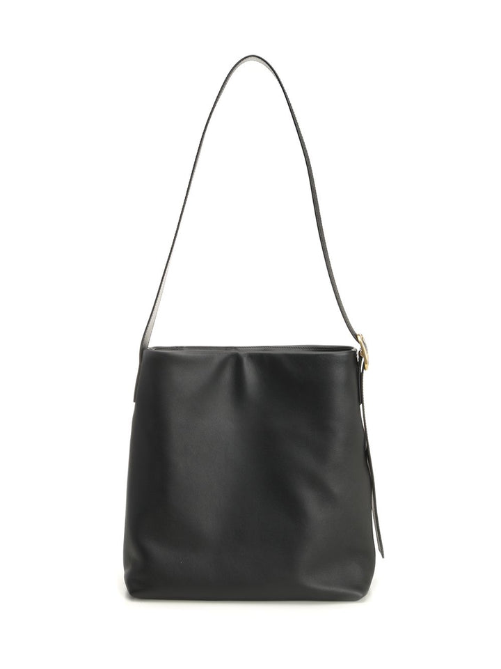 Loewe Draped Tote Shoulder Bag Crossbody Bags - Nero | a4b86e0e64becb14c4cbb0cbe2d4066acd34ba03