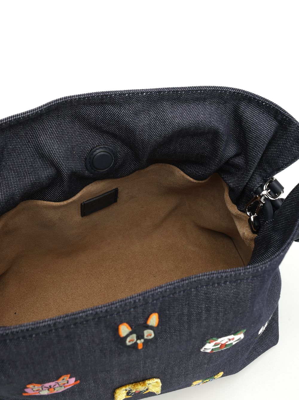 Loewe Flamenco Clutch “Cats” Clutches - Blu | 492569769f6fa20c09d443a5cadd465a96126e20