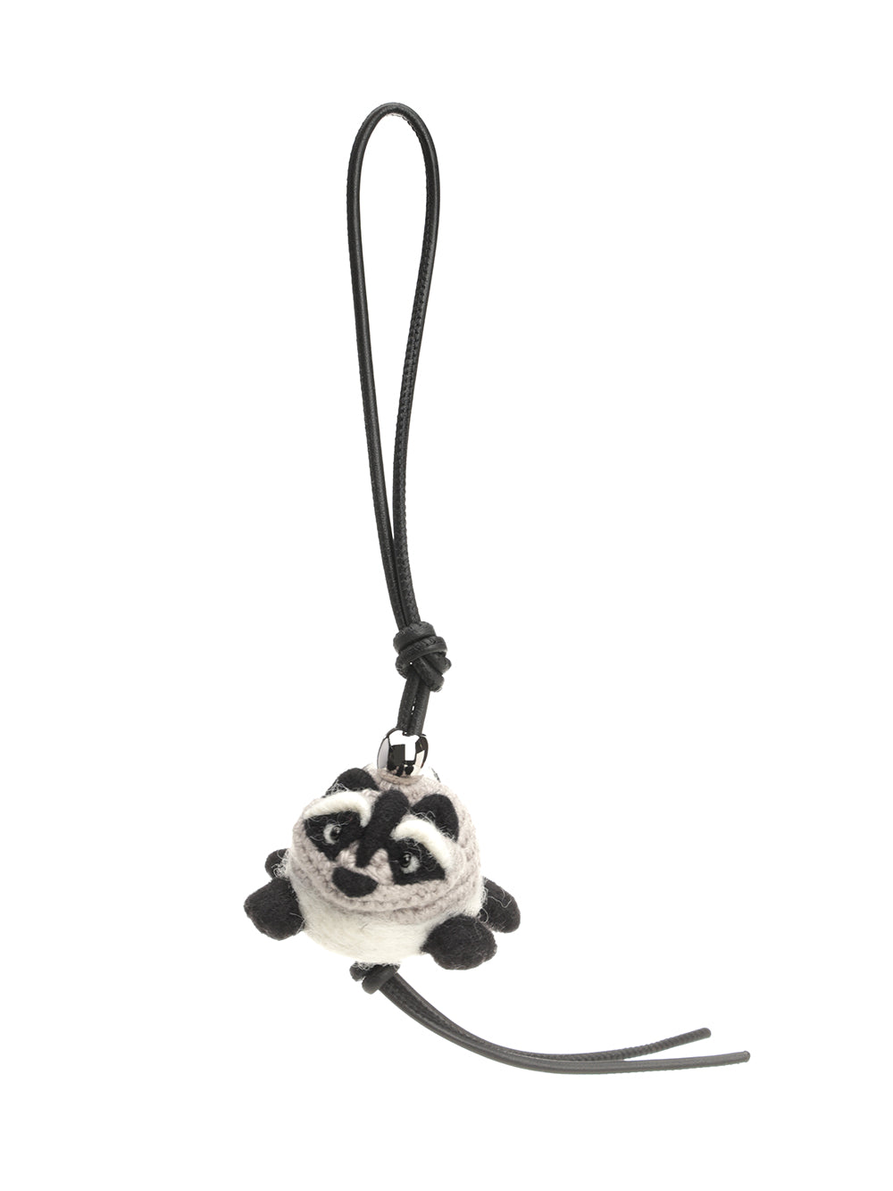 Loewe Wool Racoon Charm Keyrings - Grey | 19e7ed415a4db75f0658b0b9fdd40529ce81b1ef