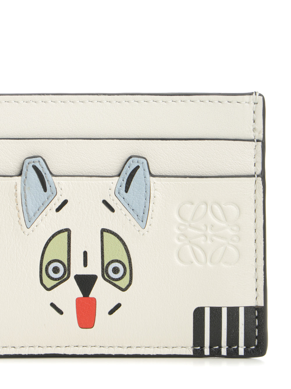 Loewe Futurist Cat Wallets - Bianco | 69a6318d92f6b6b5294032fe6c2e9638b6ba663d