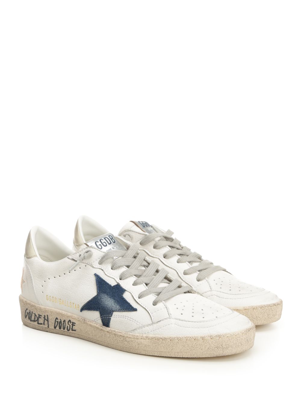 Golden Goose Deluxe Brand Ball Star Sneakers - Bianco | dfa446ea5ec5ede37feb5112c1b03b6d77efb2ef