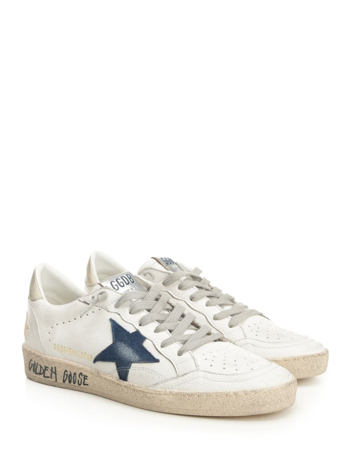 Golden Goose Deluxe Brand Ball Star Sneakers - Bianco | dfa446ea5ec5ede37feb5112c1b03b6d77efb2ef
