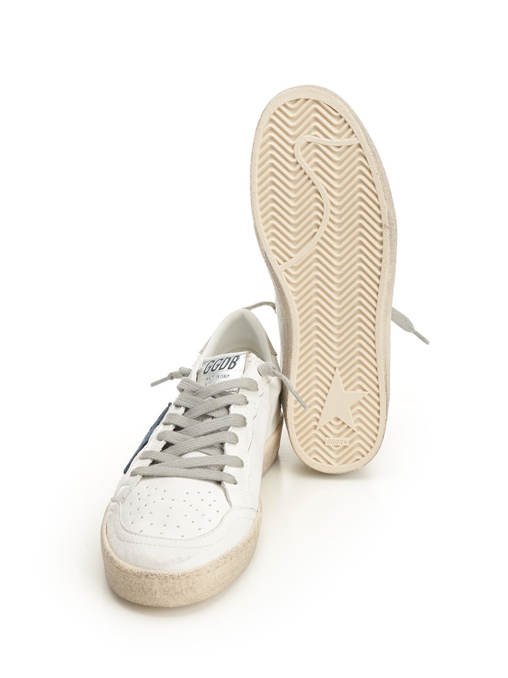 Golden Goose Deluxe Brand Ball Star Sneakers - Bianco | d2a65bea7e8e75424b3dd1af431e5d039fe94762