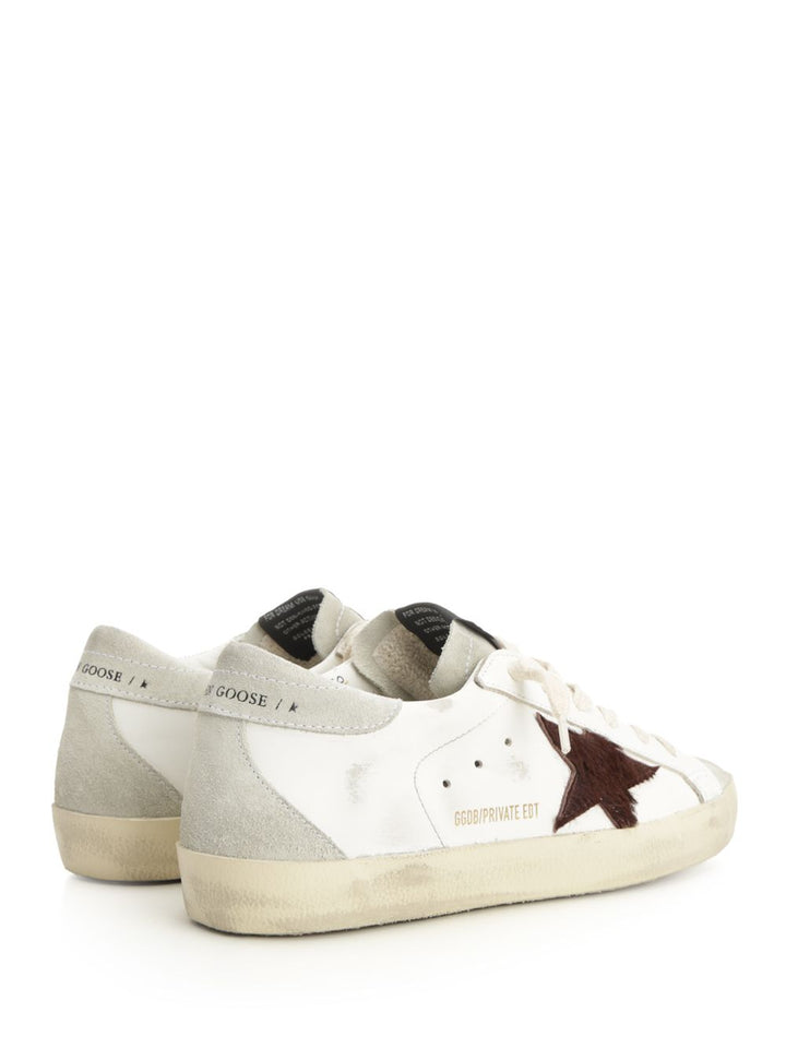 Golden Goose Deluxe Brand Super Star Sneakers - Bianco | b8ebf9e0fcef047b1f10a2468178fdffa729284b