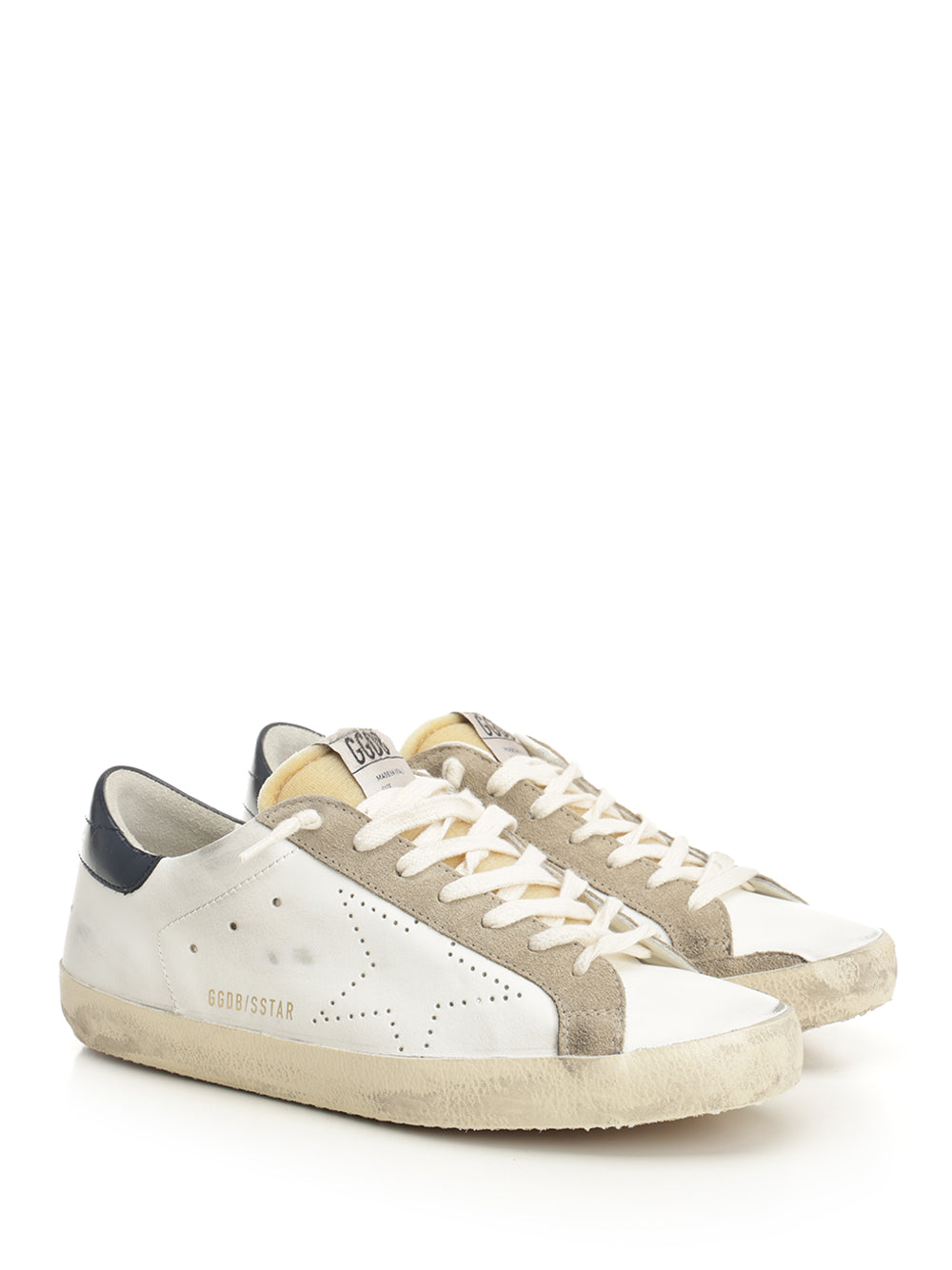 Golden Goose Deluxe Brand Super Star Sneakers - Bianco | 3a10921e70ac3e406b300ce2cc83b84b1e375d65