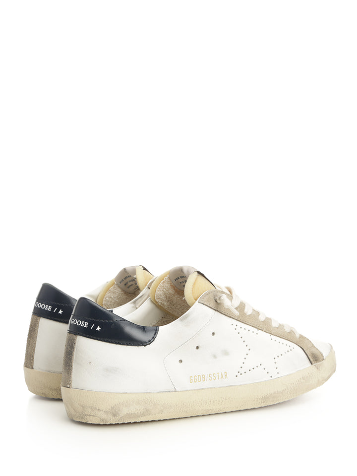 Golden Goose Deluxe Brand Super Star Sneakers - Bianco | 1e50b5aa4152702075096a9f05454358ecf36054