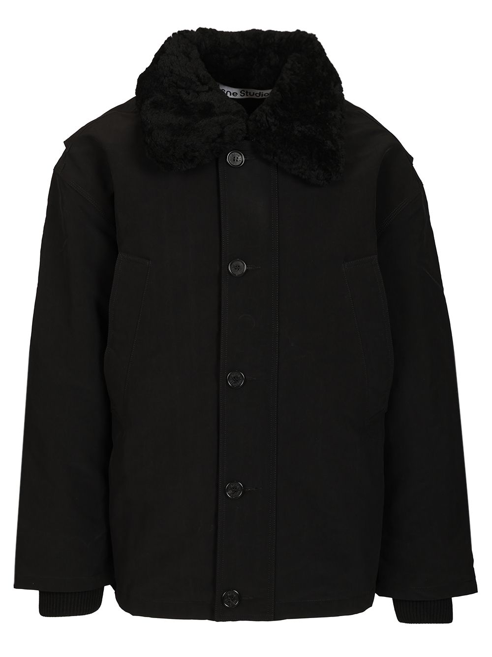 Acne Studios Nylon Jacket Giacche - Nero | 524fab42fda1e27718493c8e14361b301e907100