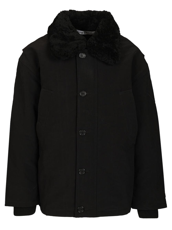 Acne Studios Nylon Jacket Giacche - Nero | 524fab42fda1e27718493c8e14361b301e907100