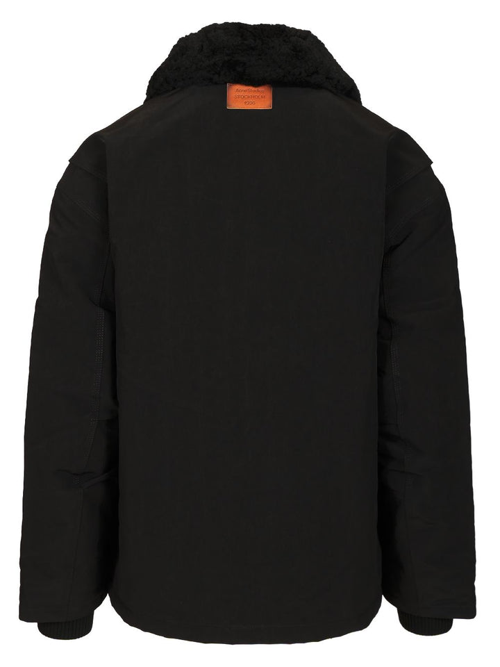Acne Studios Nylon Jacket Giacche - Nero | de1a51357b015ffb9a03f7441a2a031201e87228