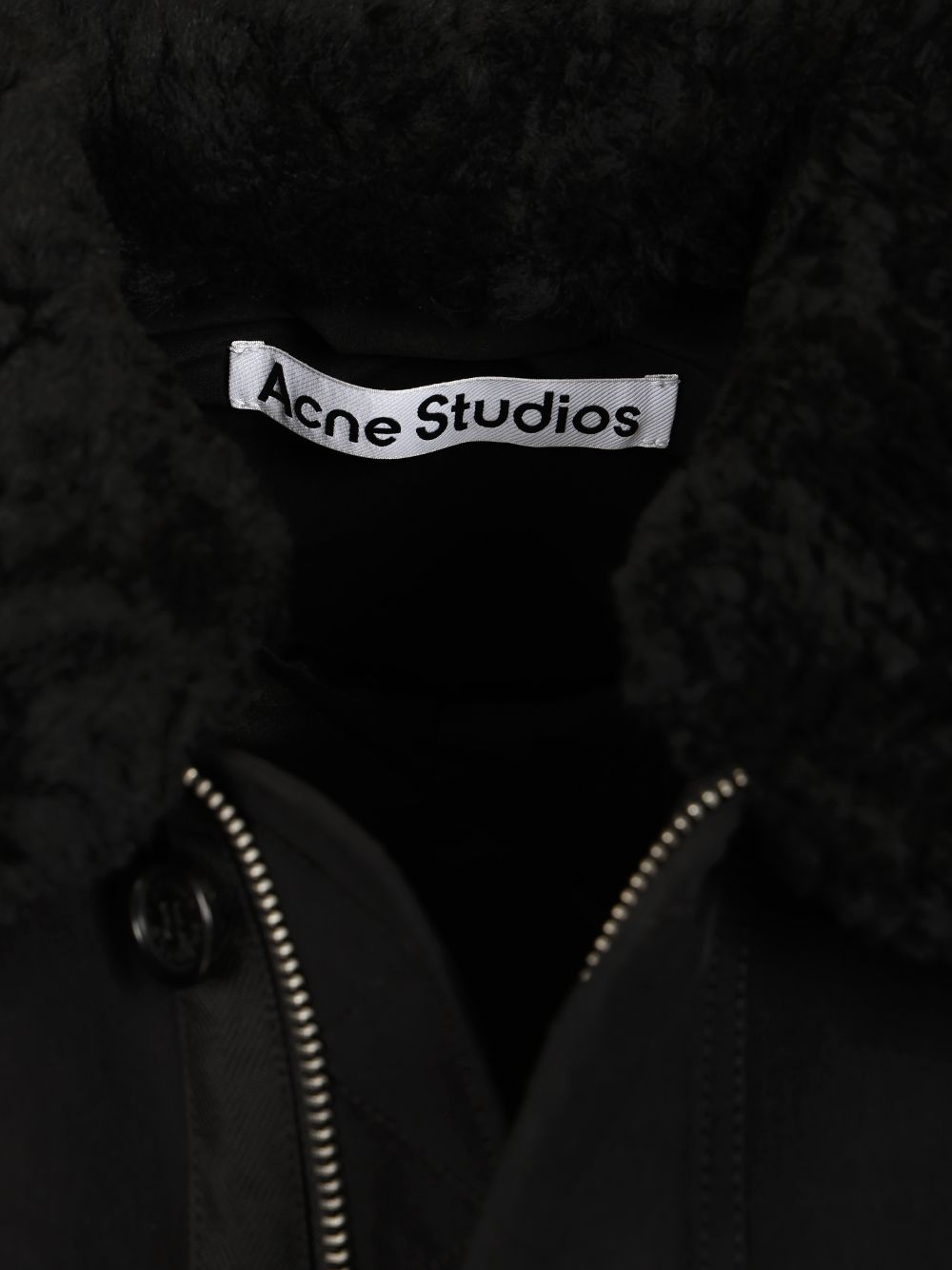 Acne Studios Nylon Jacket Giacche - Nero | 676796a4dce96214f0427ad6afd77d76008f5754