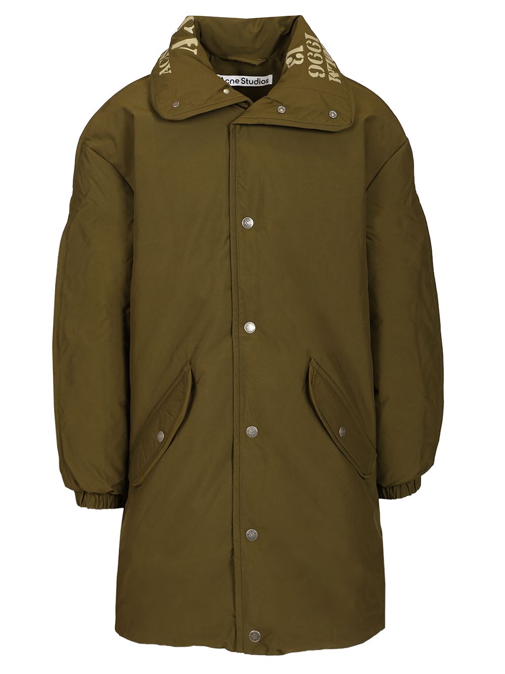 Acne Studios Omero Down Jacket Coats - Verde | 4c0e9f888d69a12ac38c386838354a7eaafc7db2