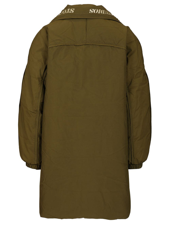 Acne Studios Omero Down Jacket Coats - Verde | 924905767262bcdc06a81f72d8d04a02cc54875f