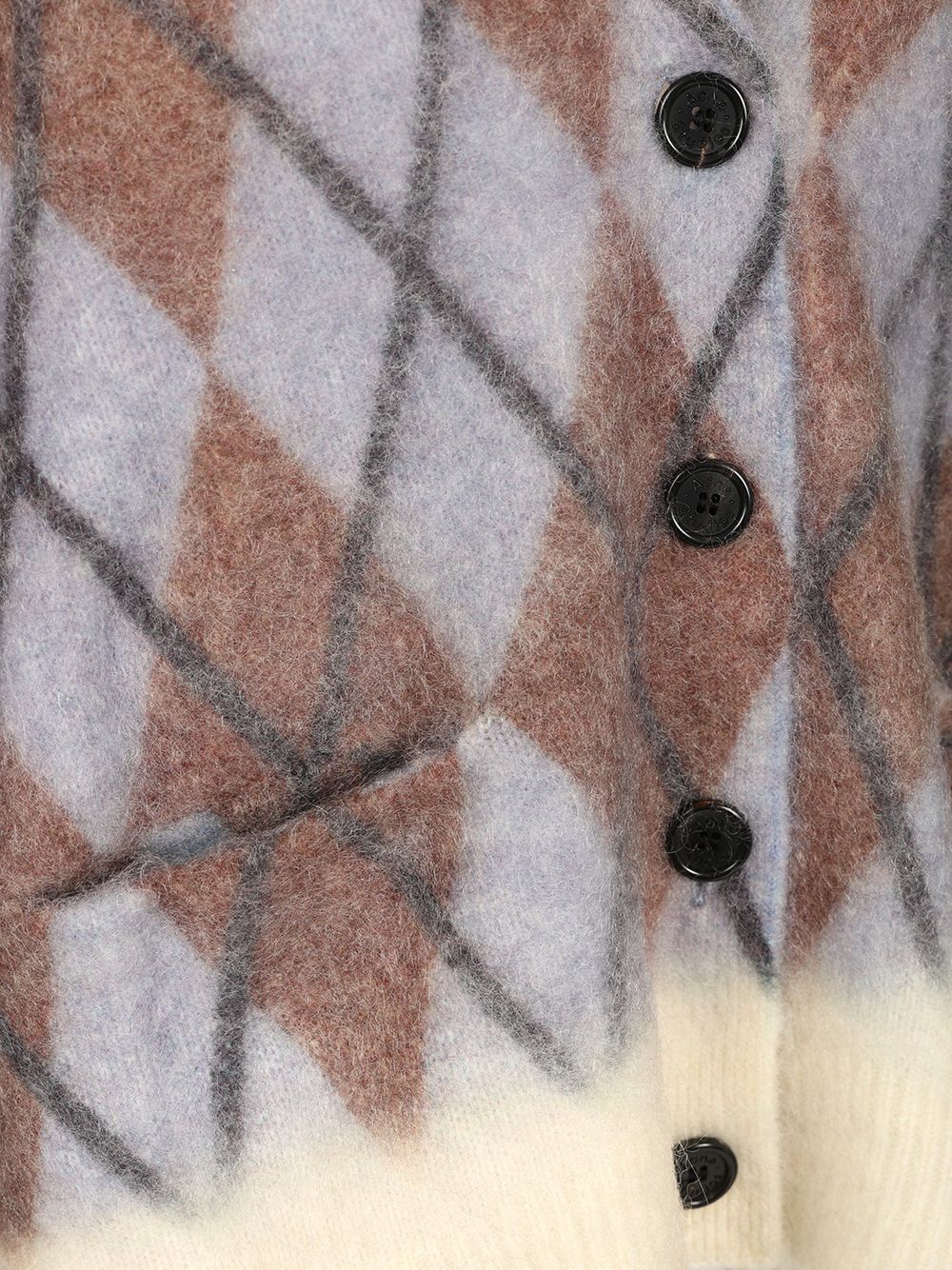 Acne Studios Katcher Mohair Cardigan Knitwear - Multicolor | 095a25c12f9c6d9472e3b33a2c0e713dbf775cdd