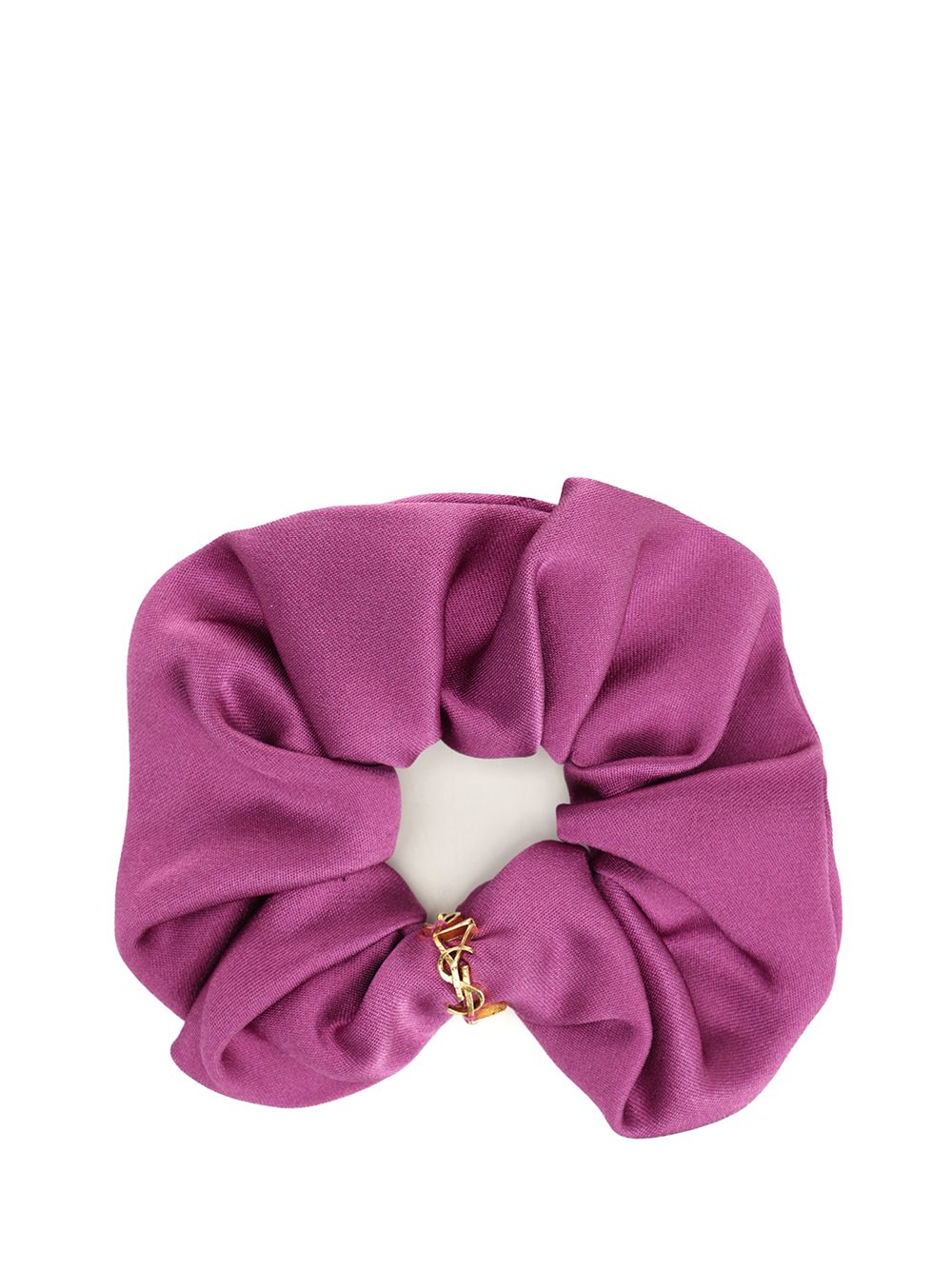 Saint Laurent Cassandre Scrunchie Accessori per capelli - Rose | 973bd90bc5e42048e37f1587253d3c14c36c1e61