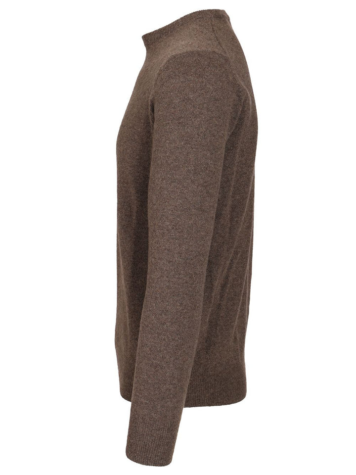 Al Duca D'Aosta Cashmere Crewneck Sweater Knitwear - Marrone | 7986f25e2831b717a6fb6d71d0fa104fe5ba8d29