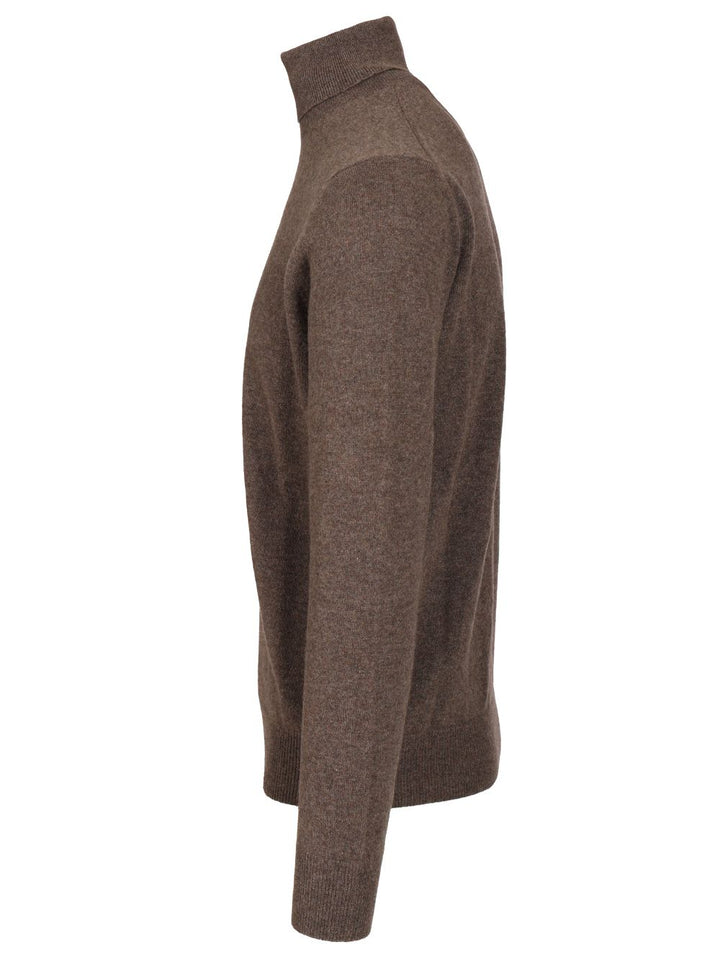 Al Duca D'Aosta Cashmere Turtleneck Knitwear - Marrone | b69e3cb5b7c25d97329ef3b00aae3b84cbd697ad
