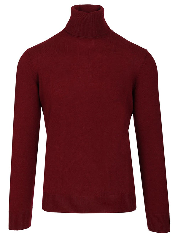 Cashmere Turtleneck Maglieria Bordeaux