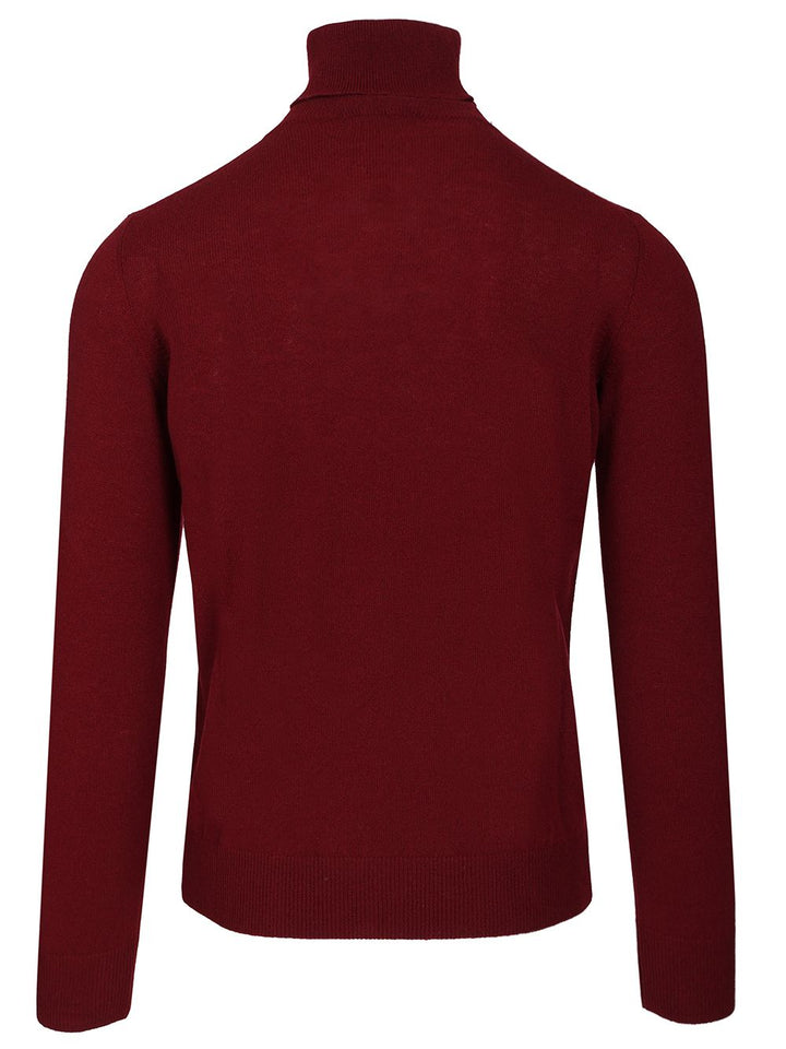 Al Duca D'Aosta Cashmere Turtleneck Knitwear - Bordeaux | a7433ffd14ce79634f0f1053df2a4594f46afee8