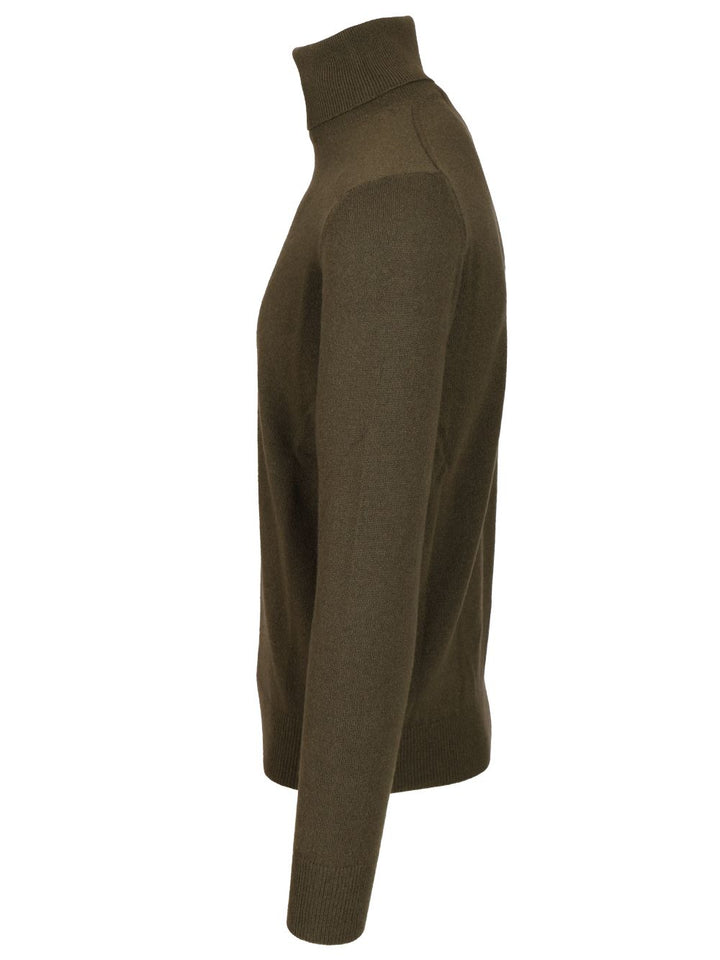 Al Duca D'Aosta Cashmere Turtleneck Knitwear - Verde | c4a78dddfa2f360e2311e0e113312b46da89e936