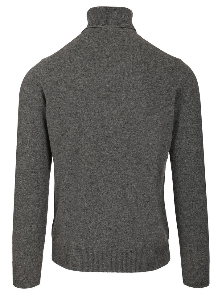 Al Duca D'Aosta Cashmere Turtleneck Knitwear - Grey | 073d10eb8a0d90424d455f623d652b89bb5ea6c8