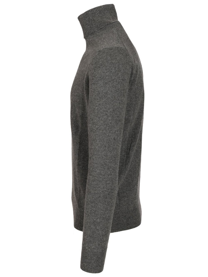 Al Duca D'Aosta Cashmere Turtleneck Knitwear - Grey | 2c9bba47bf25484d2516bb6d9ca4c9cf5d0aa68b