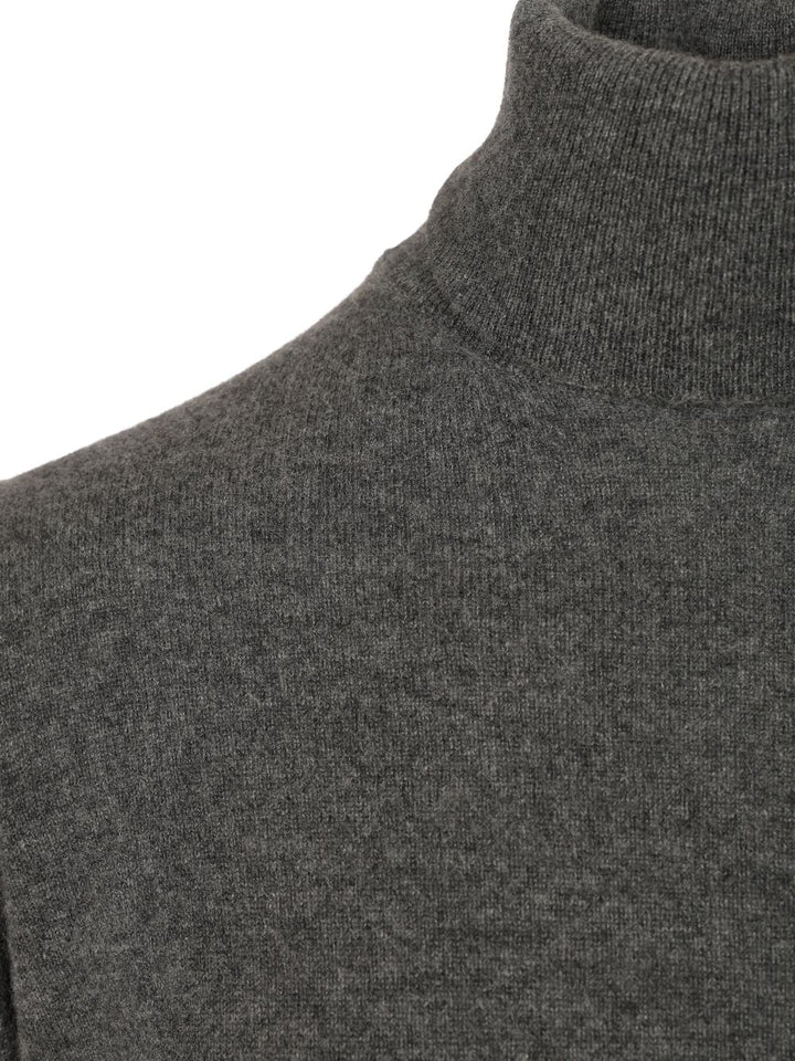 Al Duca D'Aosta Cashmere Turtleneck Knitwear - Grey | 32f746b6a72fa807166f2402a201a0c3f48a6506