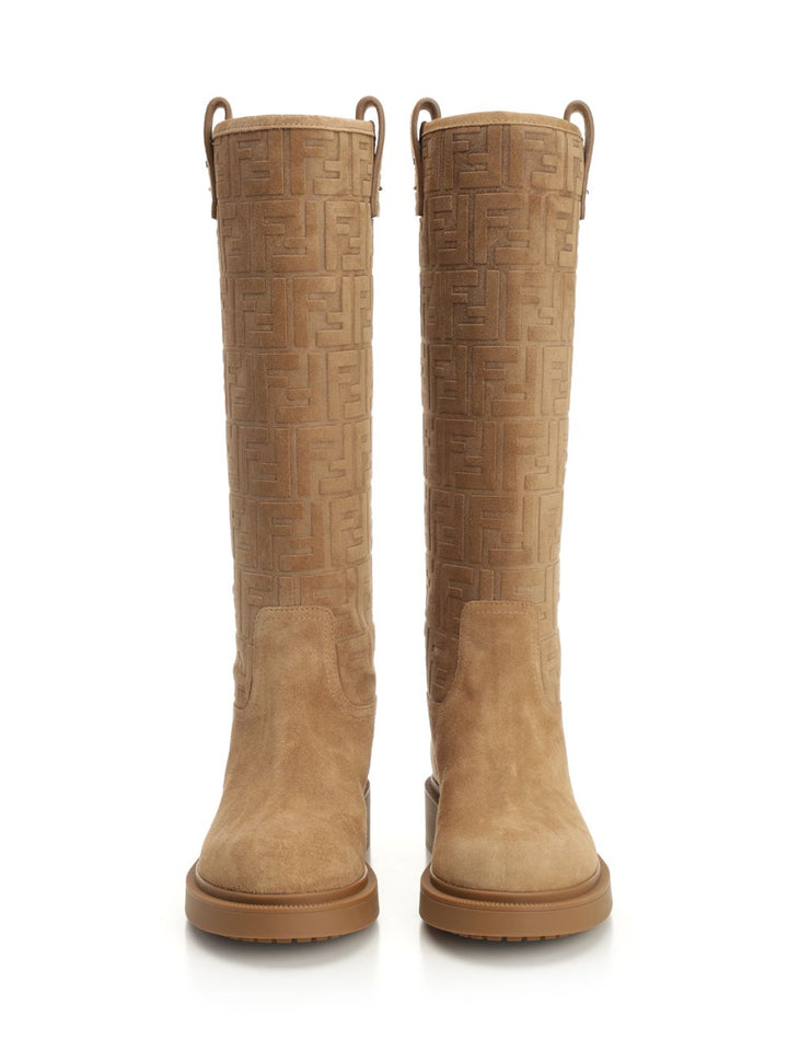 Fendi Filo Boots - Beige | 70d58688884098997a96e8e2d2e39cb7873b01cb