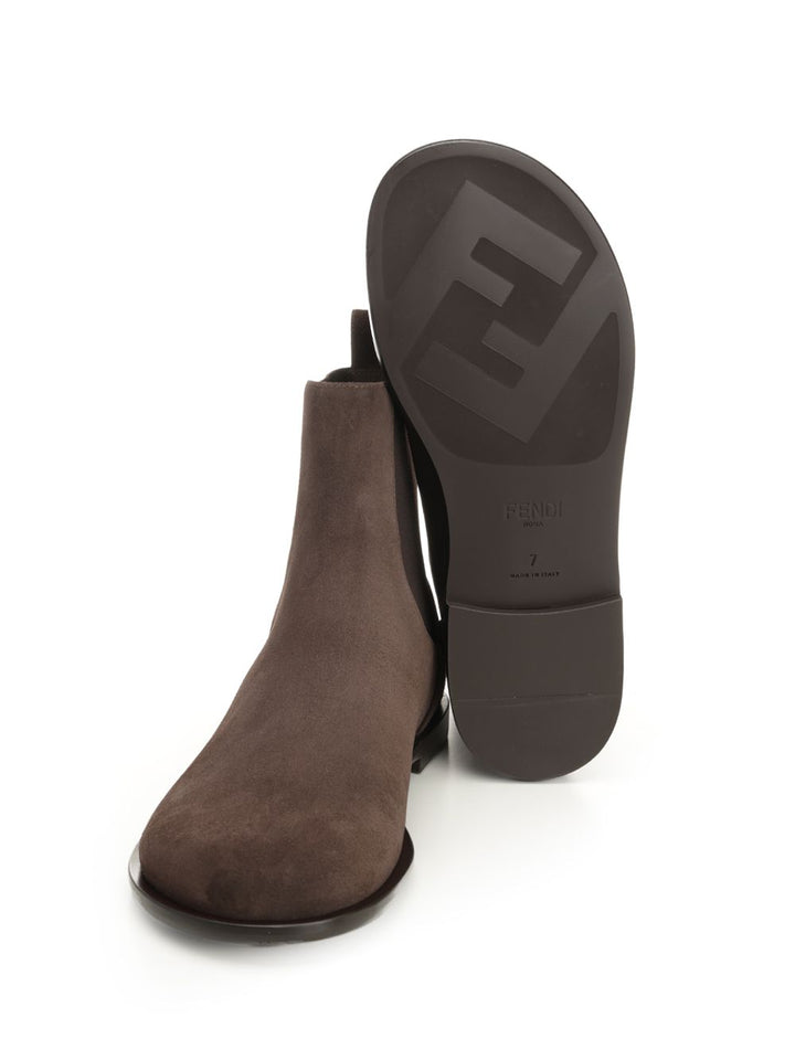 Fendi Chelsea Ankle Boot Boots - Marrone | 3b1377997daaded19704d29f19857bc0d4197b34