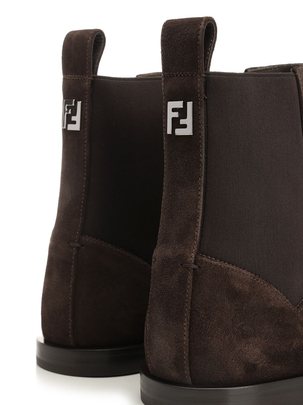 Fendi Chelsea Ankle Boot Boots - Marrone | 09468c204329ffd1304a43fc03962ecaaed41dd8
