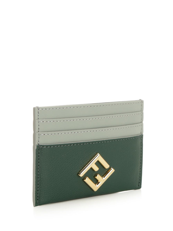 Fendi Ff Diamonds Wallets - Verde | 74e6f40fcc3a1307b7b4b5ee60b8fccab55a3a8e