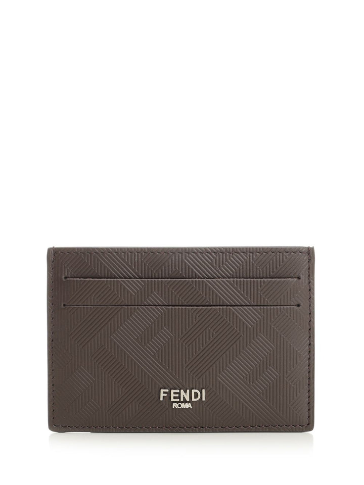 Fendi Slim Fendi Shadow Wallets - Marrone | 464f578d301b52ffdbbf026d7d838e1885833955