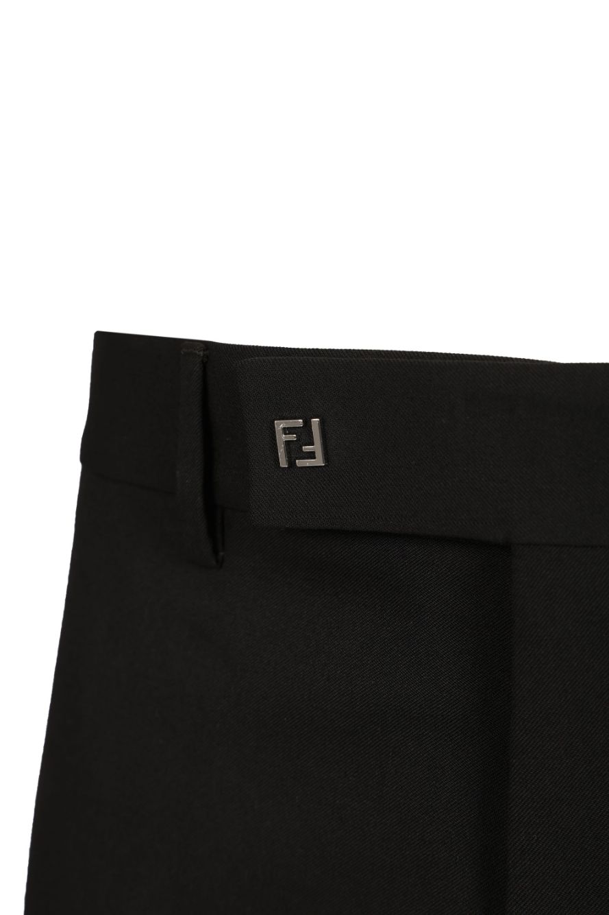 Fendi Cigarette Trousers - Nero | 5e20aa64278f6e58590b5b8b7f08834e92fabec3