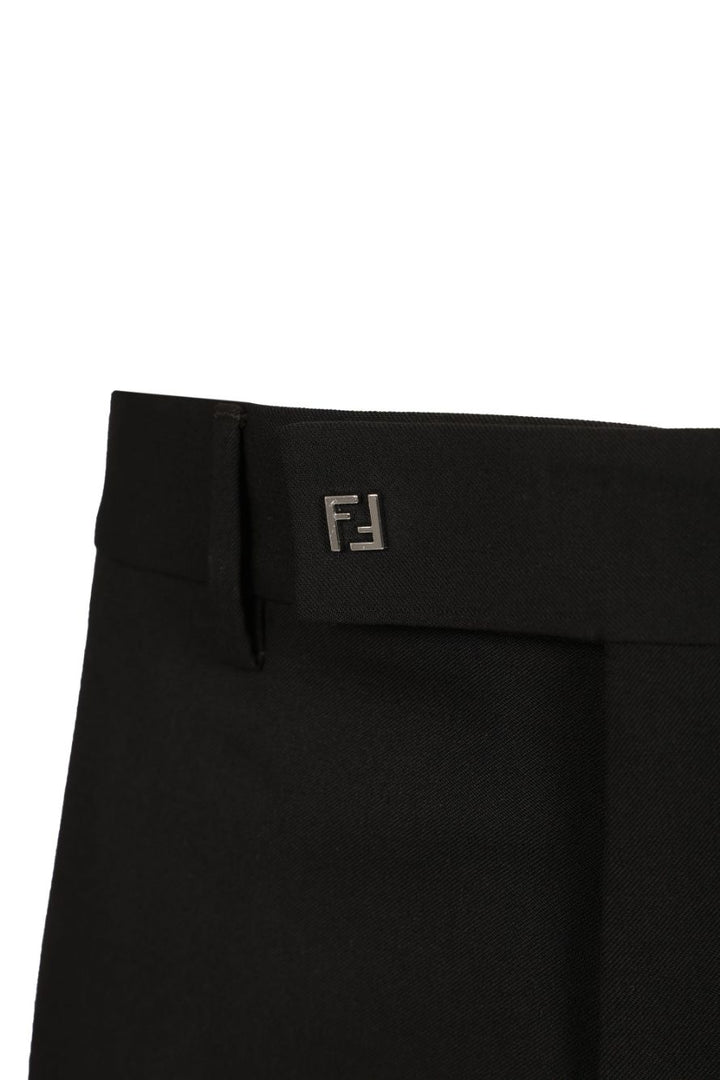 Fendi Cigarette Trousers - Nero | 5e20aa64278f6e58590b5b8b7f08834e92fabec3