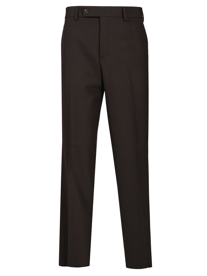 Fendi Wool Trousers - Marrone | 3d77f99b98751e7575690a06268b11f975b94517