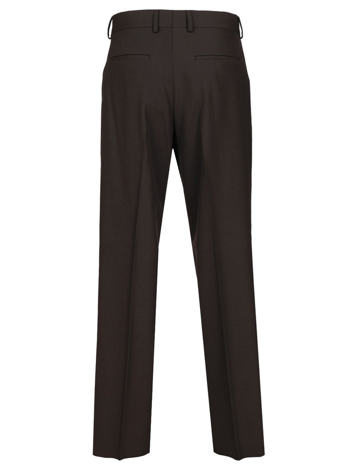 Fendi Wool Trousers - Marrone | b8733832cf5e34e6af4b1596e544510f2daafb4f