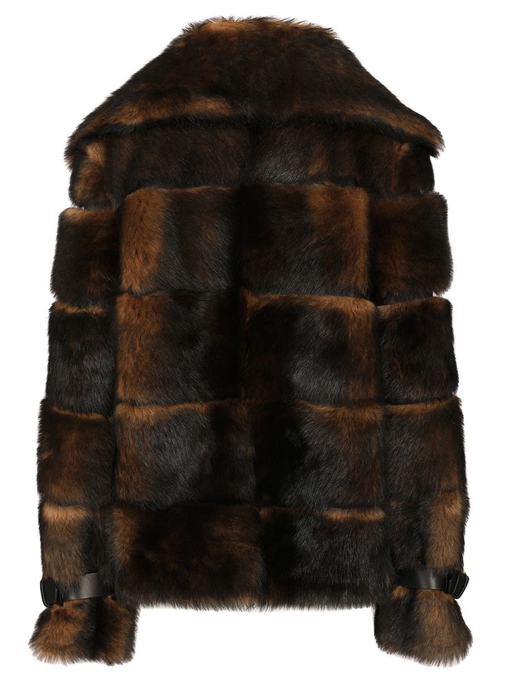Fendi Dorsato Coats - Marrone | 9fd9c9fce3ec776a985c18daf9f607e2dcc659ab