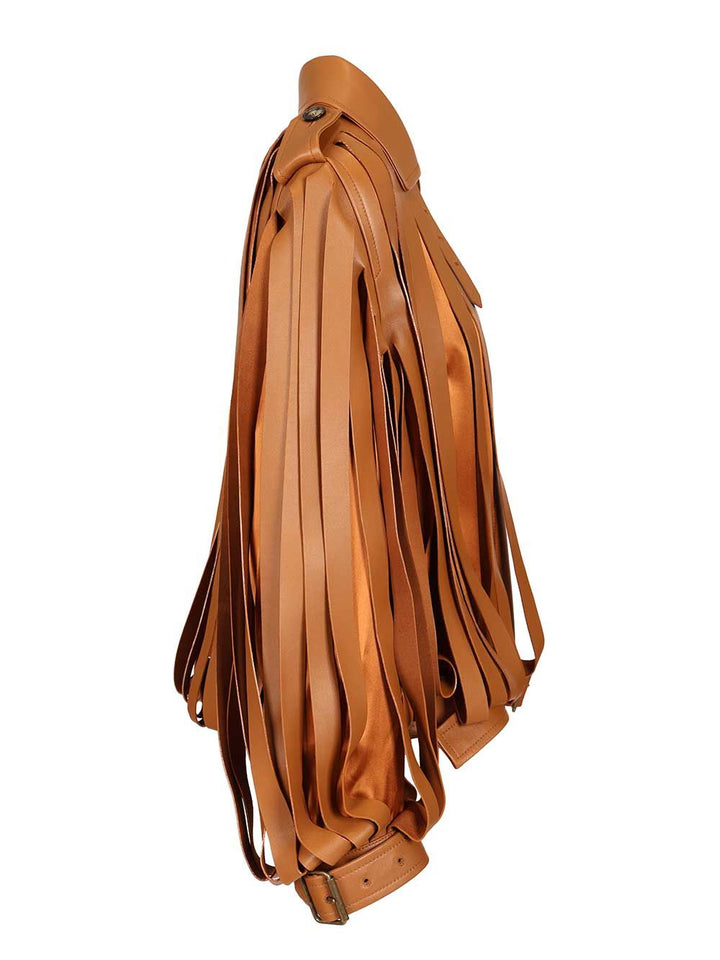 Loewe Lambskin Jacket Giacche - Marrone | 95878c8c6925ff1247741411bc187357caa48707