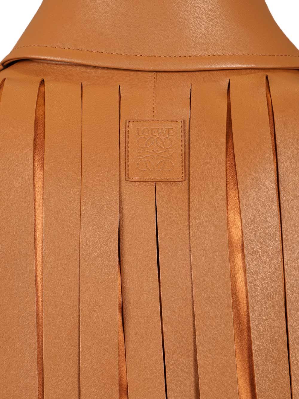 Loewe Lambskin Jacket Giacche - Marrone | c36dd9d12263f32fb89b2ffb08f7d9e971cb9fab