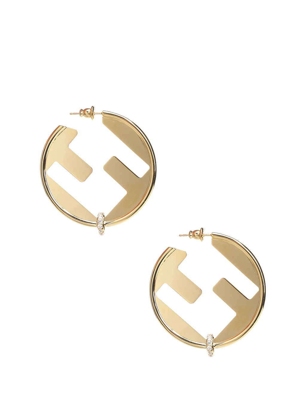 Fendi Fendi Everround Earrings Gioielli - Oro | 8e3dfd57f80c2874183982de2c775a7f8d2fe381