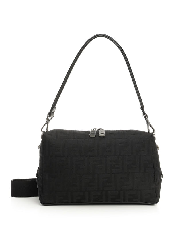 Fendi Lui Shoulder Bags Black