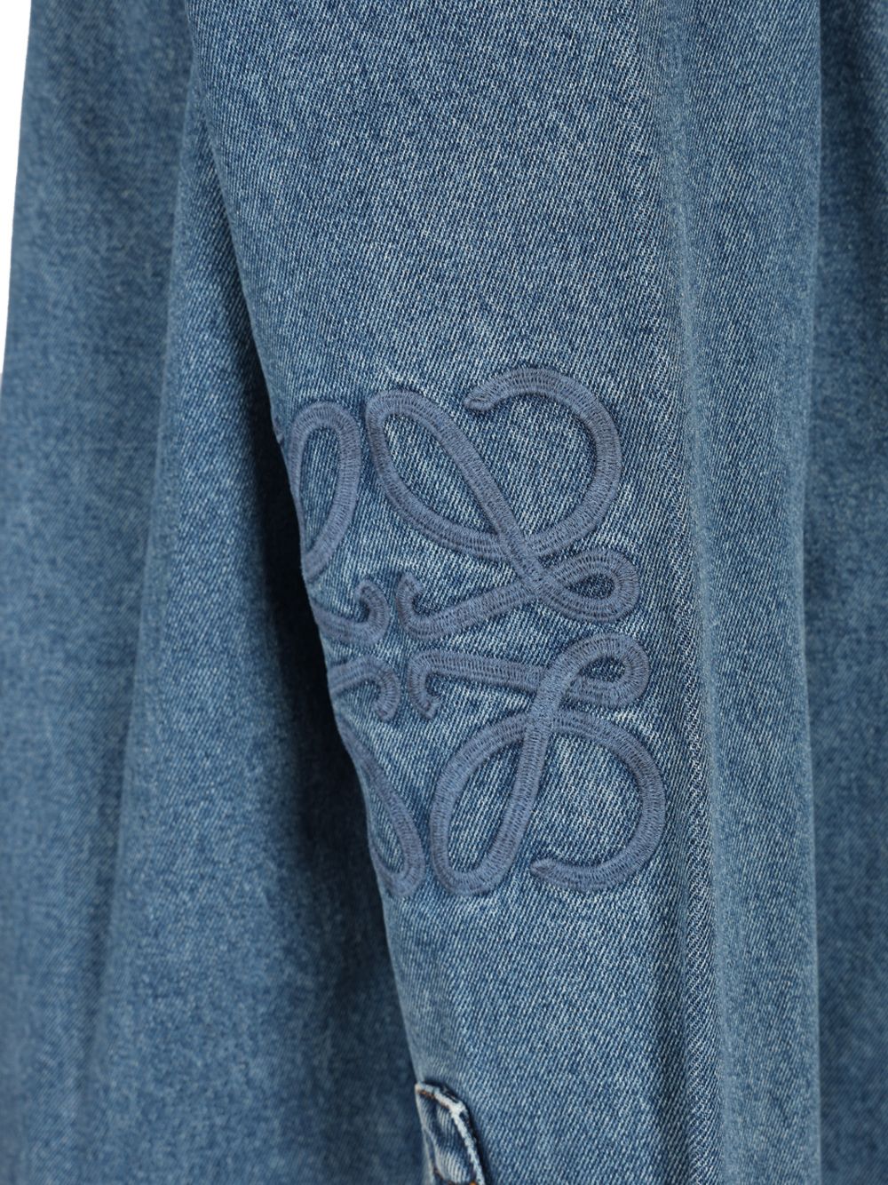 Loewe Anagram Shirts - Blu | 1594884b98e74565fe11bddcef5209621137a97b