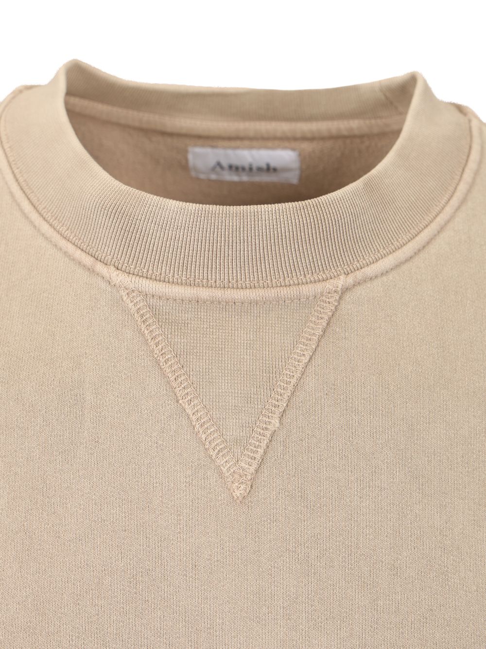 Amish Shadow Logo Cotton Sweatshirt Sweatshirts - Grey | de41af201fee731eb3c587d3d89ee75d464e7163