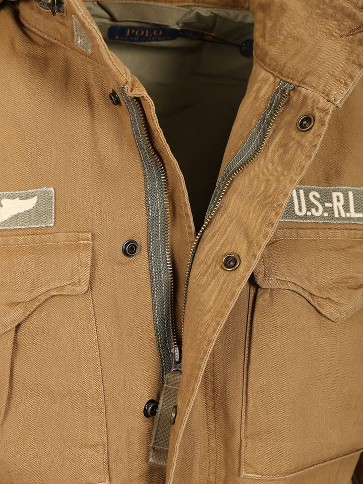Polo Ralph Lauren Field Jacket Giacche - Beige | 5a3a42dde2bd89407dd412b9bf878772e109e12c