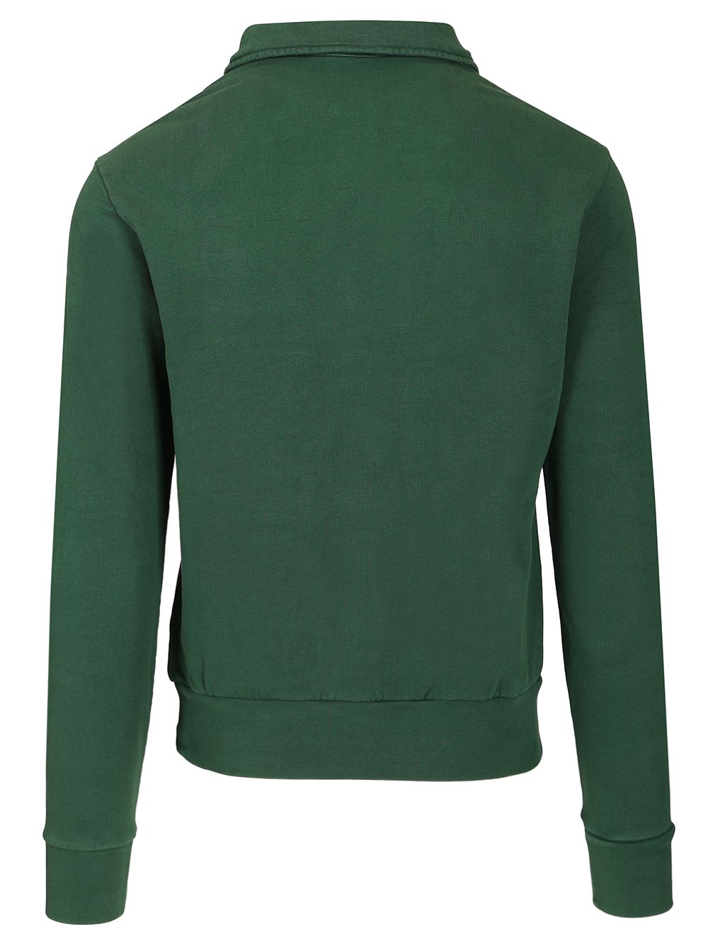 Polo Ralph Lauren Cotton Loopback Zip-Up Sweatshirt Knitwear - Verde | ab10b1dcb7cc2510379caee59c354759e7986ad7