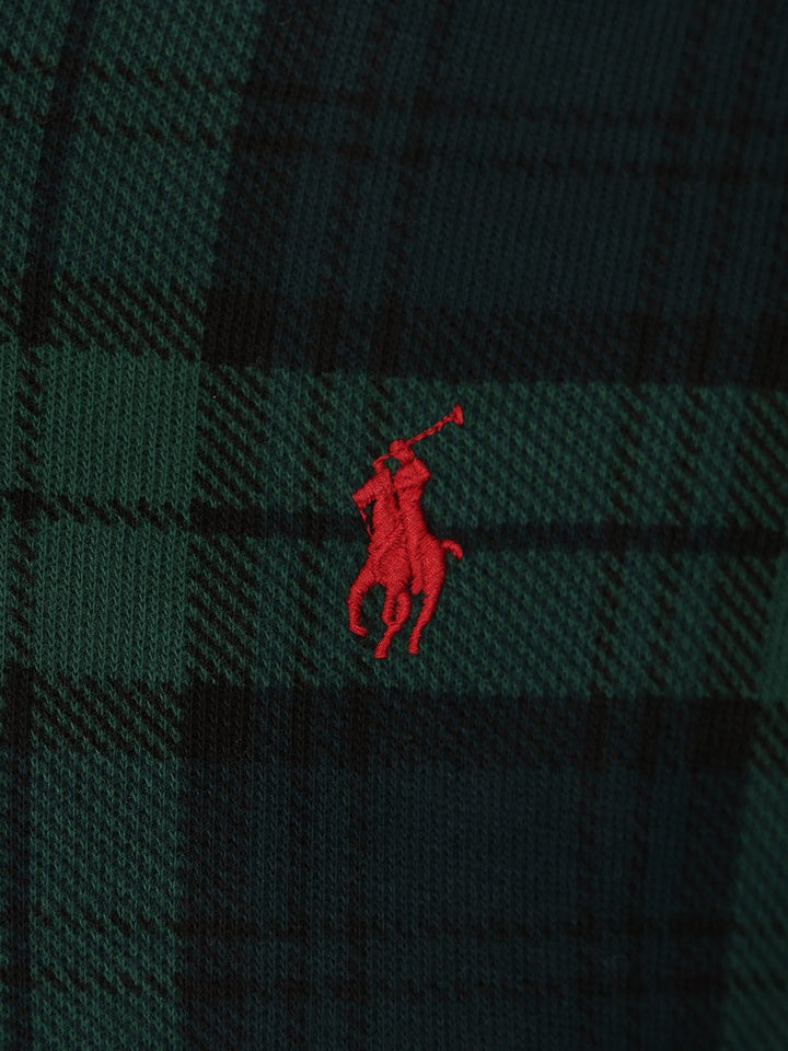 Polo Ralph Lauren Black Watch Cotton Polo Shirt Sweatshirts - Verde | eea880964b396f3a76690adecb92d950b1ca9db8