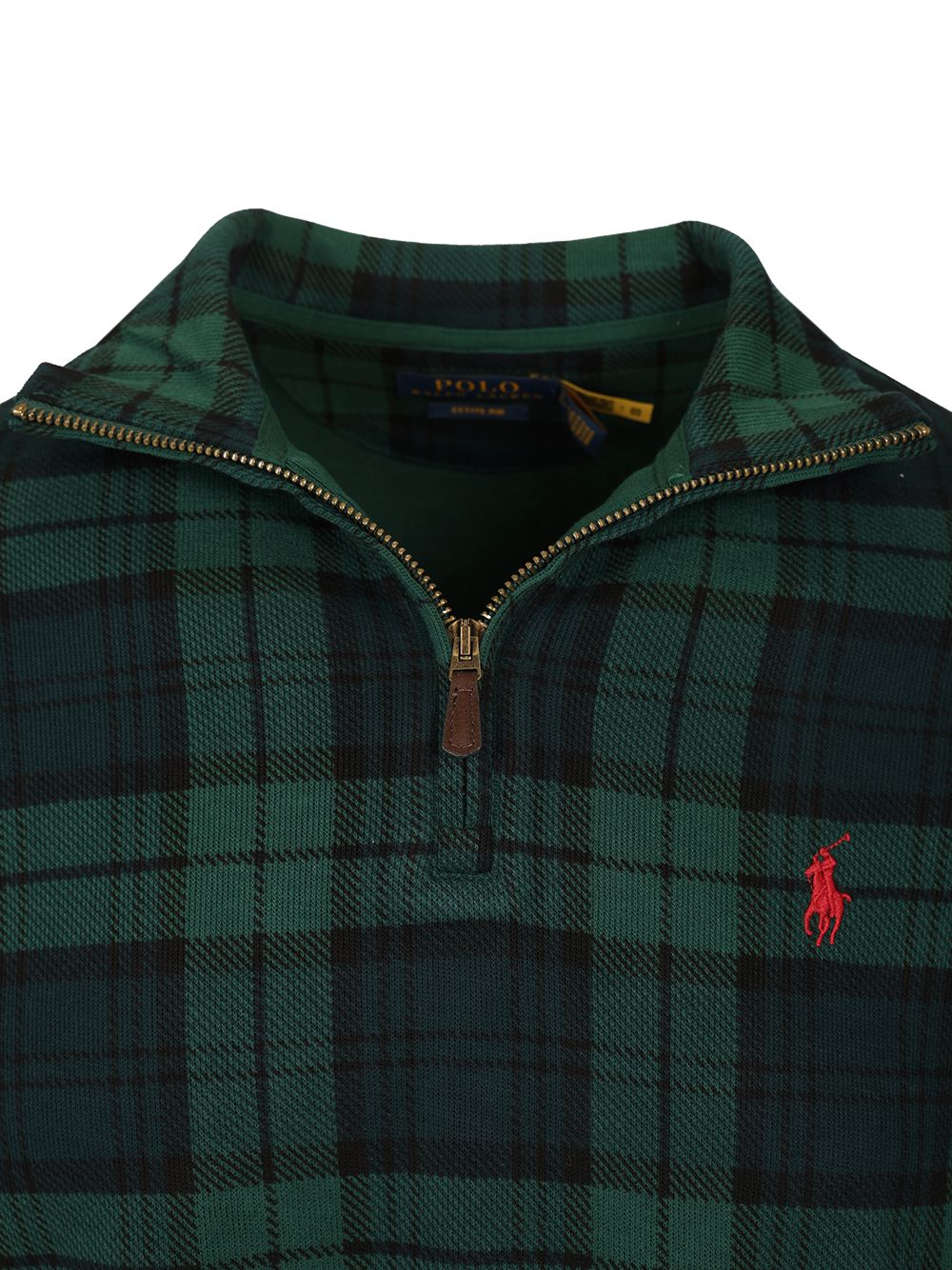 Polo Ralph Lauren Black Watch Cotton Polo Shirt Sweatshirts - Verde | 4a4fb1e1f3e45231c553edce5085413a27b818eb