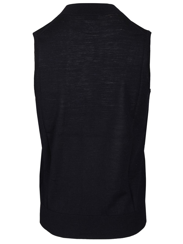 Ballantyne V-Neck Vest Giacche - Blu | dd3038cd611f81508228de6806a753d449642d0b