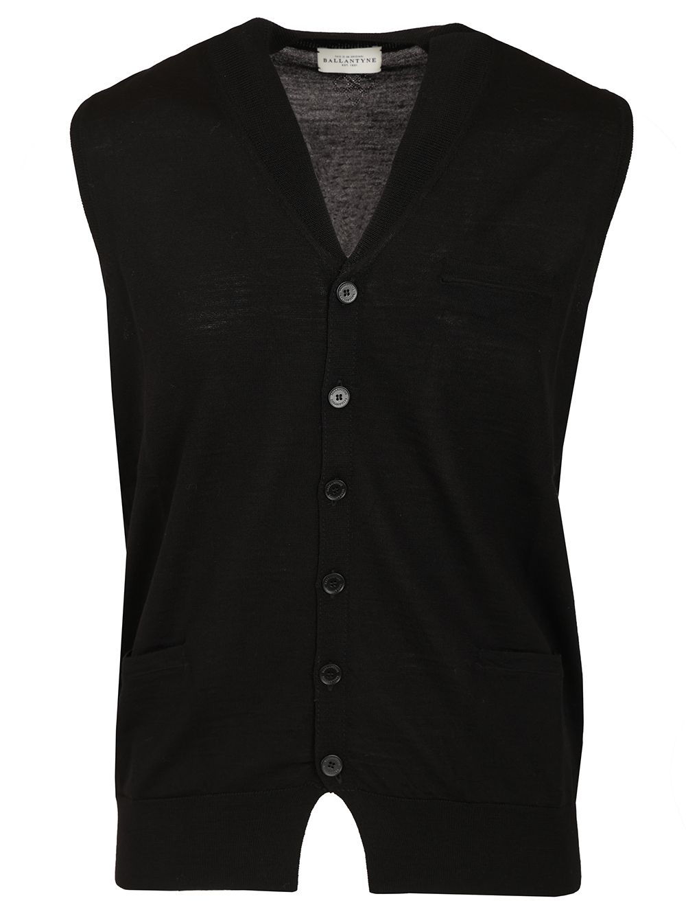 Ballantyne V-Neck Vest Giacche - Nero | 0bd05d06b46477107dffbae4cf0f83dc6b18d236