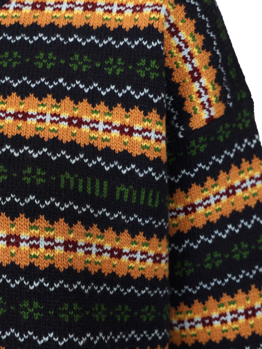 Miu Miu Wool Sweater Knitwear - Blu | eb8fd1bd2eb7d3ec52141368dc56aaf1271f90d8