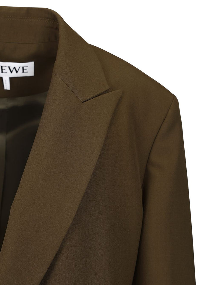 Loewe Tailored Jacket Giacche - Verde | f2443de4178caa5dea3494d4b17adaedf1e91968